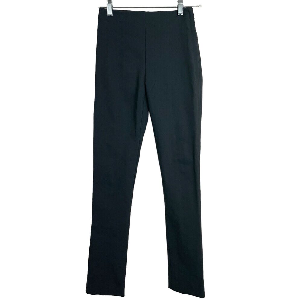 MM Lafleur The Foster Pant Petite Size 0P Power Stretch Gray Monsoon Slim
